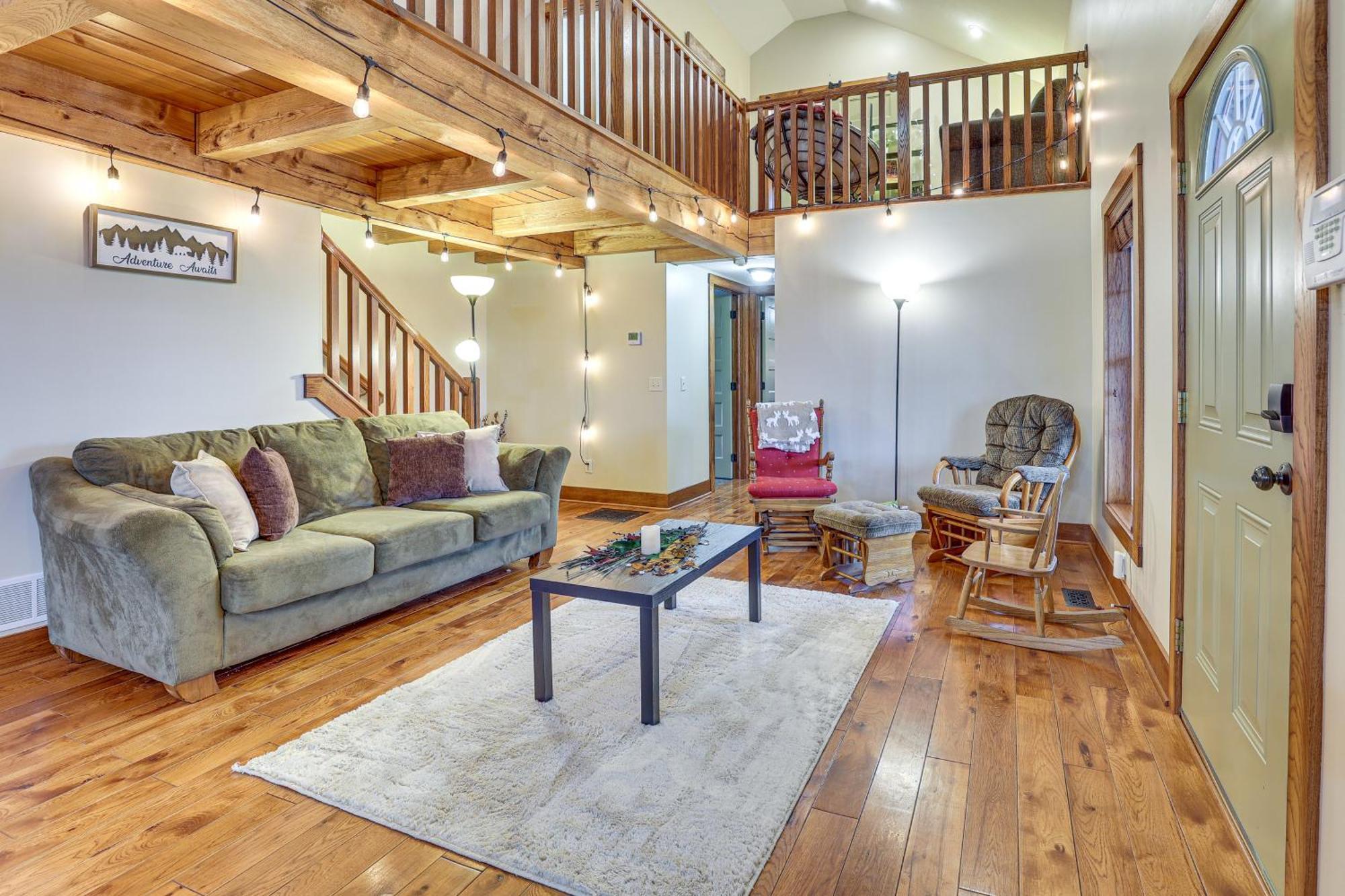 Villa Happy Haven Hill Cabin With Patio And Fire Pit! Dundee Exterior foto